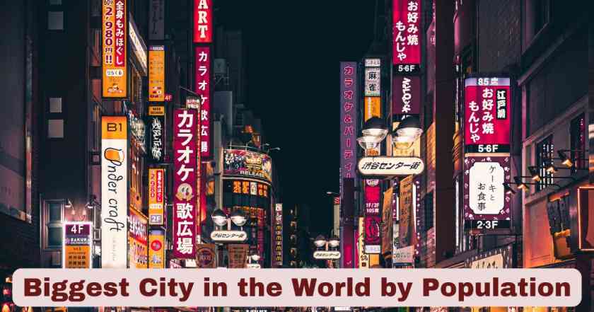 Biggest City in the World by Population
