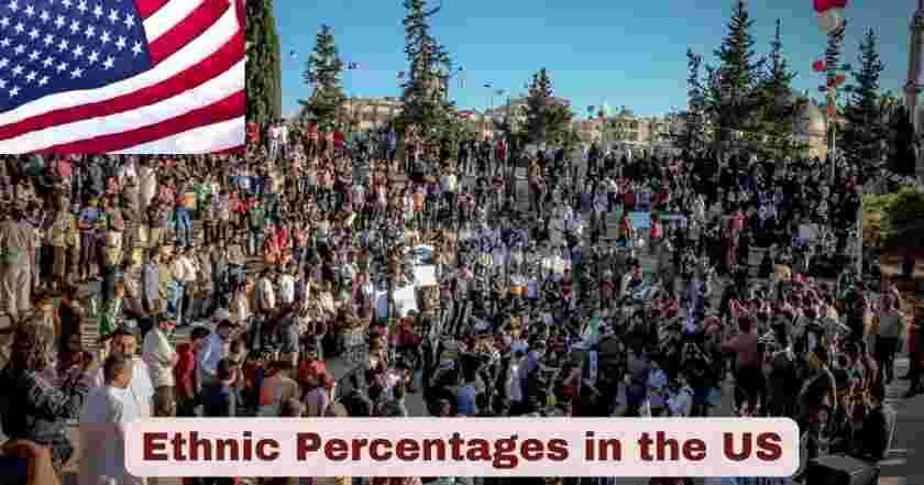 Ethnic Percentages in US