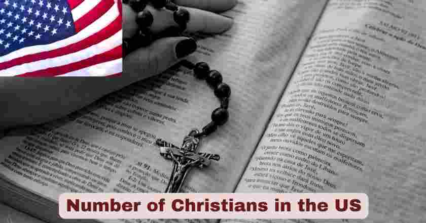 Number of Christians in the US