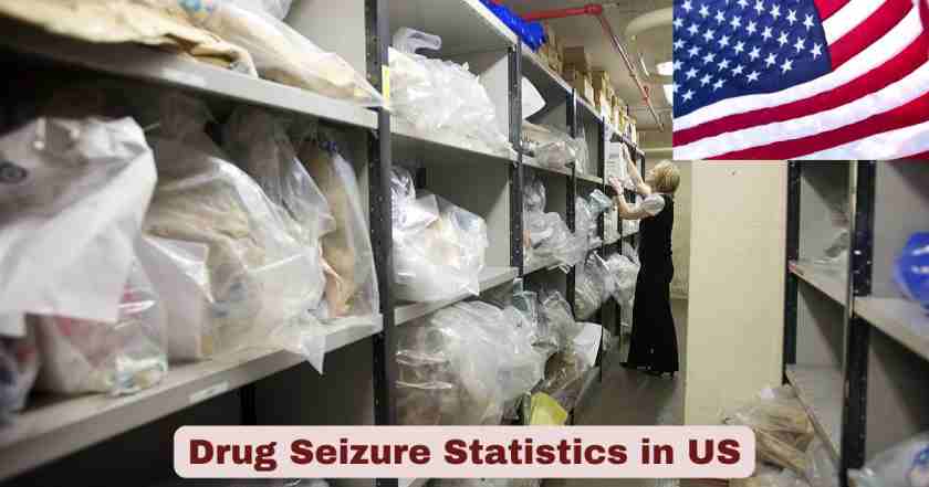Drug Seizure Statistics in US