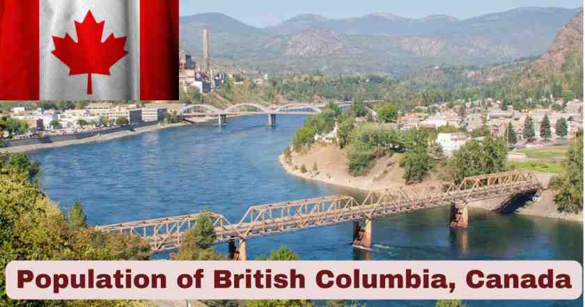 Population of British Columbia
