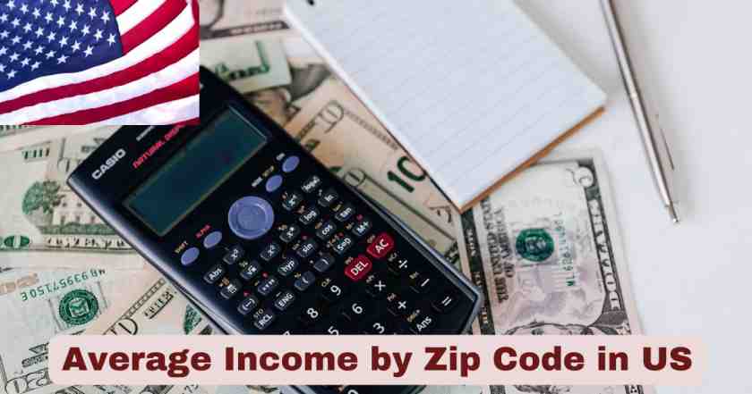 average income by zip code