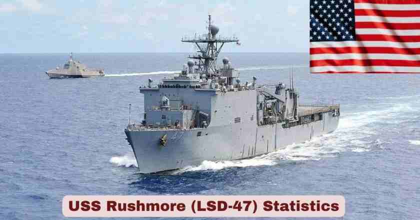 USS Rushmore (LSD-47) Statistics