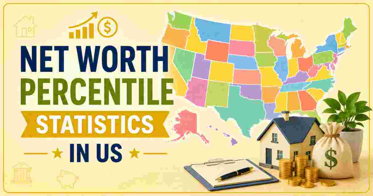 Net Worth Percentile Statistics in US