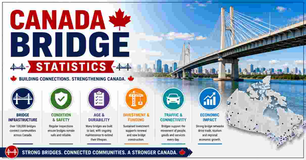 Canada Bridge Statistics