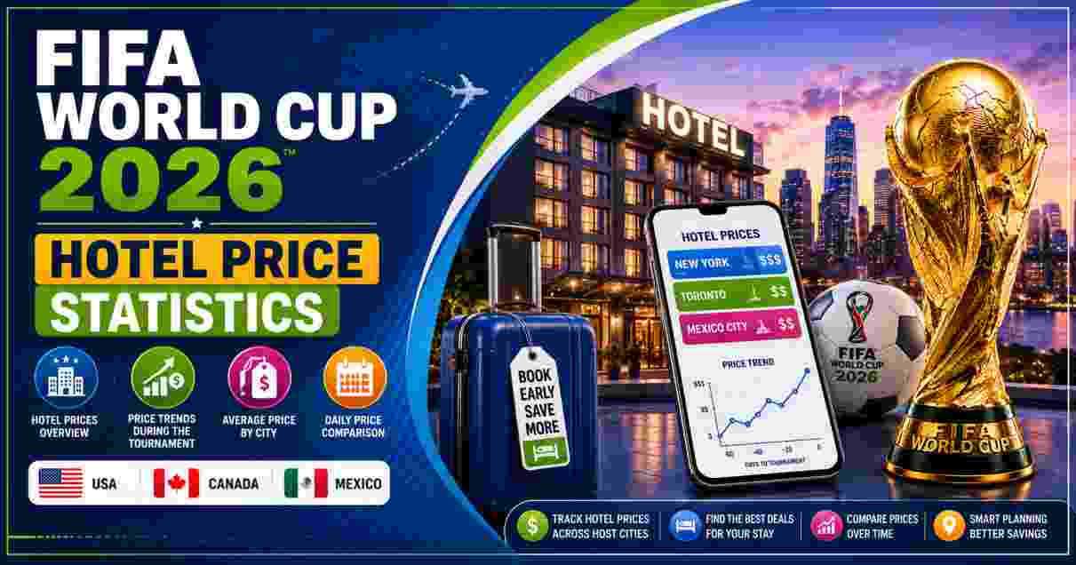 FIFA World Cup 2026 Hotel Price Statistics