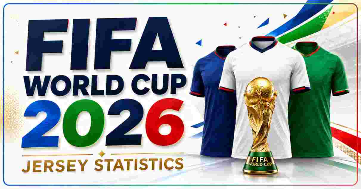 fifa world cup jersey statistics