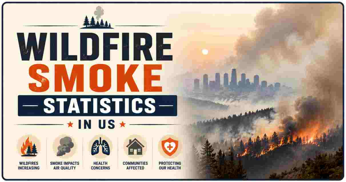 wildfire smoke Statistics in US