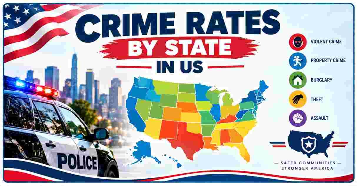 Crime Rates by State in US
