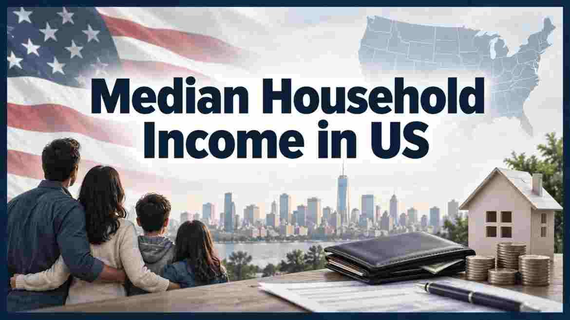 Median Household Income in US