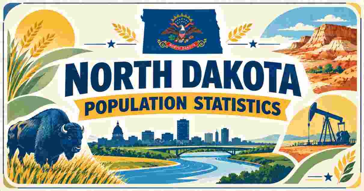 north dakota population Statistics