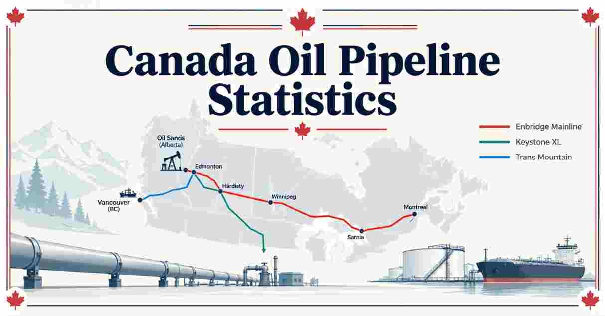Canada Oil Pipeline Statistics