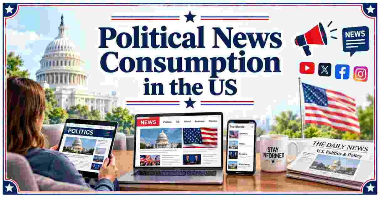 Political News Consumption in the US